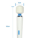 Portable Magic Wand Massager AV Vibrating Massage Stick USB Rechargeable Shoulder Neck And Back Massager Relieve Fatigue Tool