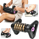 Motorized Massage Roller with Ergonomic Handle 3D Wave Nodes 5 Modes Electric Body Leg Calf Back Roller 3D Deep Tissue Massager