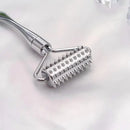 Stainless Steel Manual Massage Roller Ball Handheld Body Massager Roller Stick for Muscle Relaxation