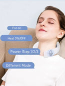 Portable Household Cervical Massager Mini Neck Shoulder Massager Deep Massage Neck Warm Pressing Neck Relaxers Pressing Care