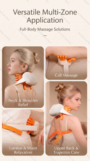 Wireless Neck and Shoulder Massager Mini Electric Muscle Massager for Neck Smart Cervical Massager Powerful Back Massage Device