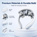Smart Neck Massager for Adults, 5 Massage Modes, Ergonomic Portable Neck Device for Office, Home & Travel Relaxation
