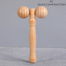 1pc Wooden Massage Roller Portable Massage Tools For Face Neck Muscle Relax Head Foot Massager Stick Body Relaxation