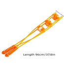 Pull Back Handheld Shoulder Massager Roller Portable Manual Tool Relax Back Neck Muscle for Travel