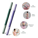 Yoga Fascia Stick Ergonomic Muscle Massage Roller for Body Stretching Anti Cellulite Myofascial Release Tool for Leg Neck Calves
