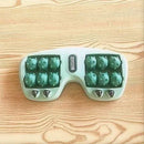 Home Essential! Four-Row Roller Foot Massage Tool; Relieves Fatigue from Prolonged Sitting; Perfect Gift for Parents and Elders.