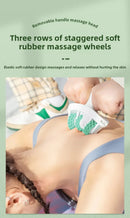 Multi-function Ring Leg Massager Massage Roller Detachable Handles for Full Body Neck Shoulder Abdominal Muscle Slimming