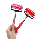 Multi Functional Stainless Steel Manual Plastic Massager Extendable Roller Full Body Massage Tool Accessories