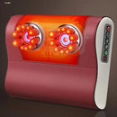 Neck Massager, Massage Pillow with 20 Massage Heads, Kneading and Heating Functions, 6-Button Control Suitable for Shoulders, Neck, Waist, and Back, Multi-Area Massager, Dual Modes for Home and Office Use, Holiday Gift