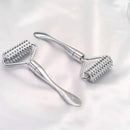 Stainless Steel Manual Massage Roller Ball Handheld Body Massager Roller Stick for Muscle Relaxation
