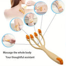 One Manual Massager, Designed to Soothe Muscles, Relaxes the Muscles of the Waist, Back, Neck, Legs and Head