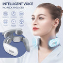 TENS Pulse Back Neck Massage 4 Models Electric Smart Shoulder Cervical Massager Muscle Beating Skin Care Tool