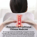 Neck And Shoulder Massager Cordless 3-Intensity Massage Tools Adjustable Cervical Neck Massager For Men Women Mother Travel Home