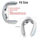 TENS Pulse Back Neck Massage 4 Models Electric Smart Shoulder Cervical Massager Muscle Beating Skin Care Tool