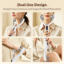 8-Roller V Shape Face Massager 3 Modes 19 Levels Electric Facial Massage Roller for Face Neck Jawline Skin Care Beauty Tool