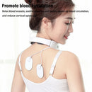Ems Electric Neck Massager 6-Mode 9-Speed Massager Muscle Relaxation Battery Neck Massager Tool Relax Cervical Relief Pain