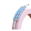 3/4-row Rollers Massager Handheld Roller Stick Trigger Point Manual Massage Tools for Anti-cellulite, Body Muscle Pain Relief