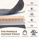Electric Neck Massager Vibration Shawl 9 Levels Hot Compress Neck Winter Warm Back Tool Relax Brace Multi Functional Heating Pad