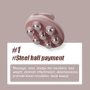 7-Bead Body Ball Roller Massager Professional Anti Cellulite Muscle Pain Relief Relax Massage Neck Back Shoulder Face Lifting