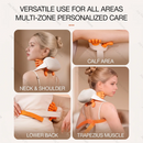 Wireless Neck and Shoulder Massager Mini Electric Muscle Massager for Neck Smart Cervical Massager Powerful Back Massage Device