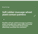 Multi-function Ring Leg Massager Massage Roller Detachable Handles for Full Body Neck Shoulder Abdominal Muscle Slimming