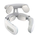 4-head Neck Massager USB Rechargeable Cervical Massager with Heat Electric Neck Massager Relaxation Gifts for Women Men Dad Mom