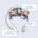 TENS Pulse Back Neck Massage 4 Models Electric Smart Shoulder Cervical Massager Muscle Beating Skin Care Tool