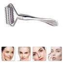 Stainless Steel Manual Massage Roller Ball Handheld Body Massager Roller Stick for Muscle Relaxation