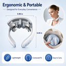 Smart Neck Massager for Adults, 5 Massage Modes, Ergonomic Portable Neck Device for Office, Home & Travel Relaxation