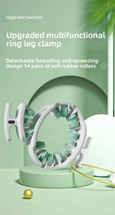 Multi-function Ring Leg Massager Massage Roller Detachable Handles for Full Body Neck Shoulder Abdominal Muscle Slimming
