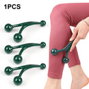 Multifunctional Triangle Ball Massager Shoulder Massage Foot Acupoints Facial Roller Massager Smooth Relax Body Massage Tool