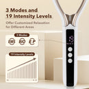 8-Roller V Shape Face Massager 3 Modes 19 Levels Electric Facial Massage Roller for Face Neck Jawline Skin Care Beauty Tool