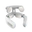 4-head Neck Massager USB Rechargeable Cervical Massager with Heat Electric Neck Massager Relaxation Gifts for Women Men Dad Mom
