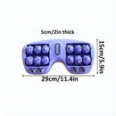 Home Essential! Four-Row Roller Foot Massage Tool; Relieves Fatigue from Prolonged Sitting; Perfect Gift for Parents and Elders.