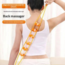 Pull Back Handheld Shoulder Massager Roller Portable Manual Tool Relax Back Neck Muscle for Travel