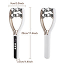 8-Roller V Shape Face Massager 3 Modes 19 Levels Electric Facial Massage Roller for Face Neck Jawline Skin Care Beauty Tool