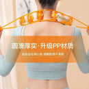 Pull Back Handheld Shoulder Massager Roller Portable Manual Tool Relax Back Neck Muscle for Travel