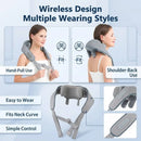 Neck And Shoulder Massager, USB Rechargeable Portable Neck And Shoulder Massager, Ergonomic Design for Back, Legs, Shoulder N