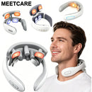 TENS Pulse Back Neck Massage 4 Models Electric Smart Shoulder Cervical Massager Muscle Beating Skin Care Tool