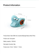Electric Cervical Massager Neck Shoulder Stretcher Relaxer Chiropractic Traction Device Massage Pillow Cervical Spine Correction