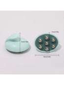 1pc Seven Ball Massage Roller Multi-Use Muscle Relaxer for Abdomen Arms Shoulders Waist Thighs Portable Ergonomic Massager