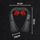 Multifunctional Kneading Massage Shawl U Shape Design Neck Pain Relief Electric Neck Massager Deep Kneading Shoulder Relaxation