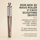 Luxury Facial & Neck Massage Roller – Lifting & Sculpting Beauty Tool for Home, Firming Skin, Anti-Aging, Portable