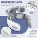 TENS Pulse Back Neck Massage 4 Models Electric Smart Shoulder Cervical Massager Muscle Beating Skin Care Tool