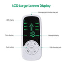 6 Modes Tens Electric Massager Muscle Relax Device Full Body Stimulator Back Waist Knee Healthy Care Patchs Digital Massage Tool