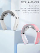 Portable Household Cervical Massager Mini Neck Shoulder Massager Deep Massage Neck Warm Pressing Neck Relaxers Pressing Care