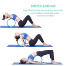Muscle Massage Yoga Wheel Multi-Functional Back Training Back Training Roller Training Tool Waist Training Fitness Circle