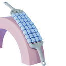 3/4-row Rollers Massager Handheld Roller Stick Trigger Point Manual Massage Tools for Anti-cellulite, Body Muscle Pain Relief