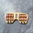 Home Essential! Four-Row Roller Foot Massage Tool; Relieves Fatigue from Prolonged Sitting; Perfect Gift for Parents and Elders.