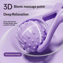 Handheld Roller Massager Design Easy Use Point Massage Relieve Body Fatigue Promote Massager Yoga Ball Portable Portable Arm Leg